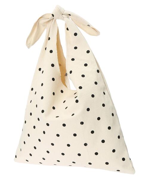 Green Parks(グリーンパークス)の「・キャンバスリボンワンショルトートバッグ*(トートバッグ・レディース・パープル/グリーン/レオパード/ドット・FREE)」の21枚目の写真