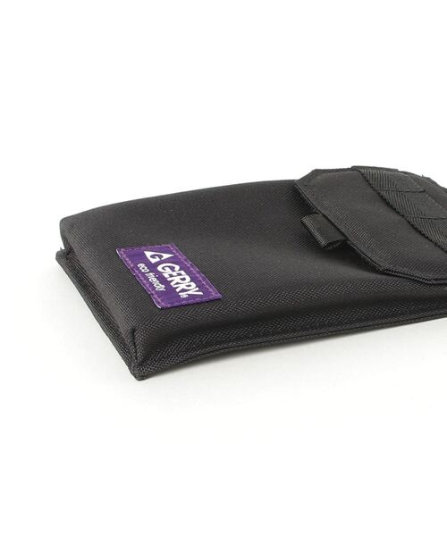 GERRY（ジェリー）の「GERRY はっ水加工 サスティナブル スマホ ショルダー ポーチ（ショルダーバッグ・メンズ・ブラック/ダークグリーン・FREE）」の14枚目の写真