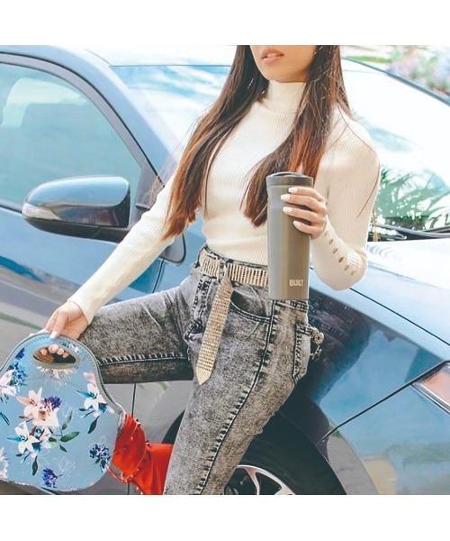 BUILT NY（ビルト　ニューヨーク）の「BUILT/ゴウメットバッグ（ハンドバッグ・レディース・ライトブルー/ブラック・ONE SIZE）」の11枚目の写真