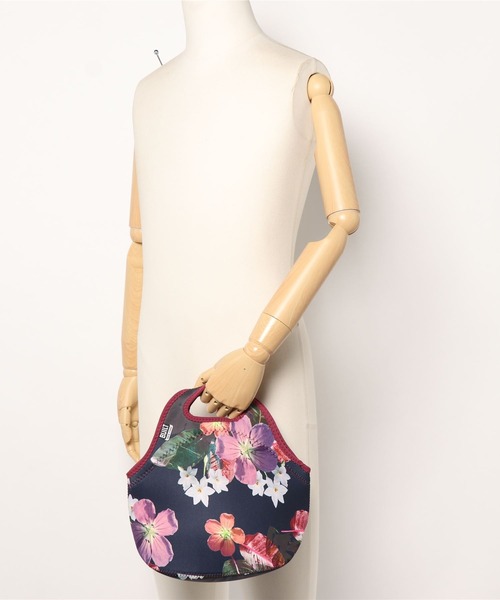 BUILT NY（ビルト　ニューヨーク）の「BUILT/ゴウメットバッグ（ハンドバッグ・レディース・ライトブルー/ブラック・ONE SIZE）」の9枚目の写真