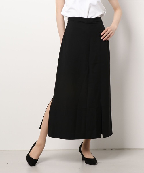 each（イーチ）の「スカートライクパンツ（その他パンツ・レディース・アイボリー/ブラック・FREE）」の5枚目の写真