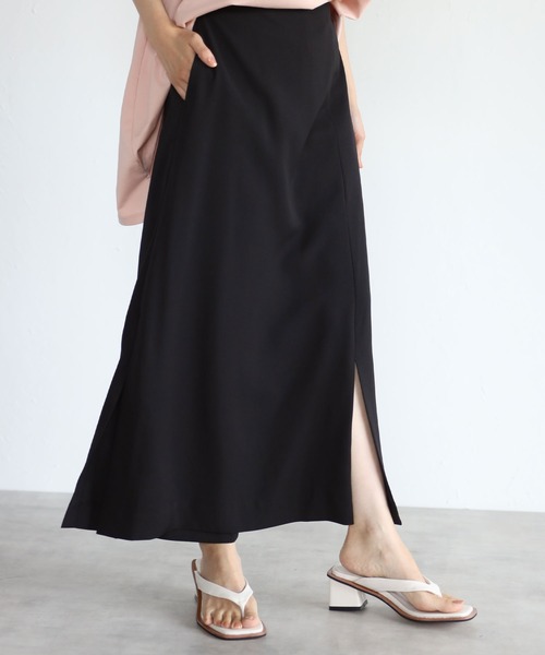 each（イーチ）の「スカートライクパンツ（その他パンツ・レディース・アイボリー/ブラック・FREE）」の21枚目の写真