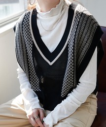 DISCOAT | 【前後2WAY】JQDビスチェ(ベスト)