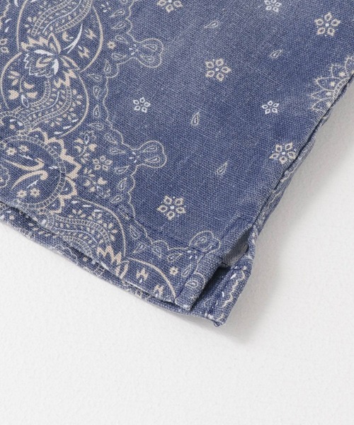 URBAN RESEARCH Sonny Label（アーバンリサーチサニーレーベル）の「バンダナ柄半袖シャツ（シャツ/ブラウス・メンズ・ライトブルー/ベージュ・MEDIUM/LARGE）」の20枚目の写真