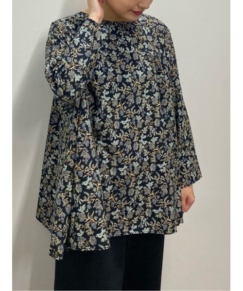 BEARDSLEY ビアズリー キンモクセイプリントブラウス BEARDSLEY ビアズリー キンモクセイプリントブラウス BEARDSLEY