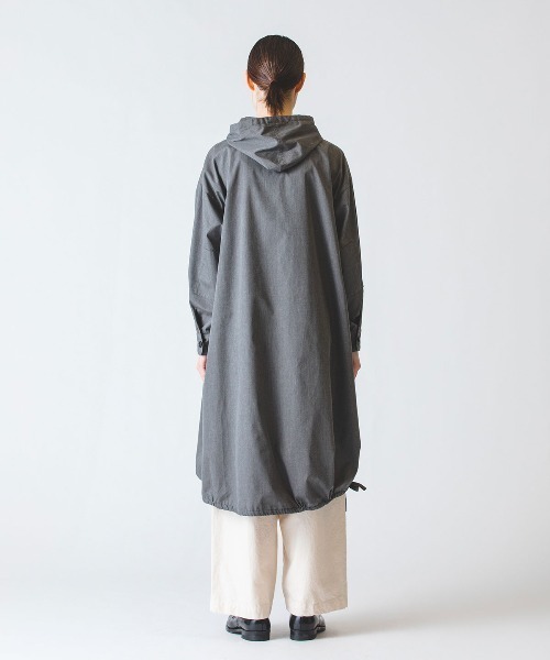 mizuiroind（ミズイロインド）の「フード付きワンピース（ワンピース