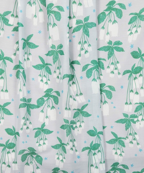 Design Tshirts Store graniph（デザイン　ティーシャツ　ストア　グラニフ）の「ベニドウダンフラワー｜クロスファブリックスウィッチングカーディガン（カーディガン/ボレロ・レディース・ライトグレー・FREE）」の4枚目の写真