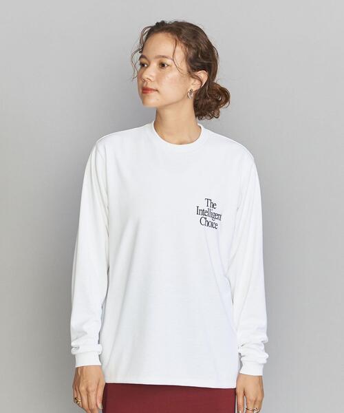 NEW BALANCE（ニューバランス）の「【別注】＜New Balance（ニューバランス）＞GRANDMOM ロングスリーブカットソー（Tシャツ/カットソー・レディース・ホワイト・S）」の2枚目の写真