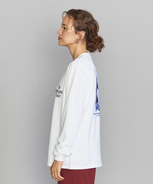 NEW BALANCE（ニューバランス）の「【別注】＜New Balance（ニューバランス）＞GRANDMOM ロングスリーブカットソー（Tシャツ/カットソー・レディース・ホワイト・S）」の3枚目の写真