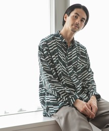 niko and... | ペイントタッチプリントシャツ(シャツ/ブラウス)