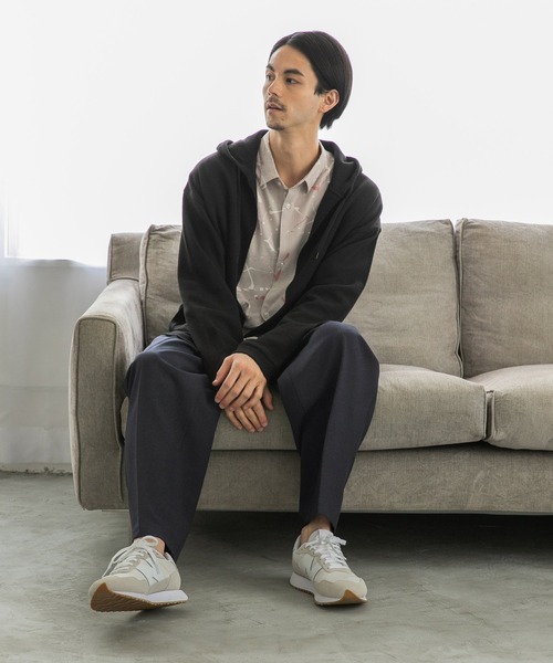 niko and...（ニコアンド）の「ペイントタッチプリントシャツ（シャツ/ブラウス・メンズ・ブルー/グリーン/スモーク・MEDIUM/LARGE）」の17枚目の写真