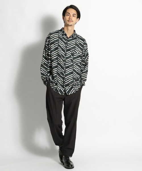 フラミングウェイ　ベタッチプリント908Tシャツ　インディゴsize2 インクジェットプリントTシャツ「O」ブラック Lsize | OVER STORE
