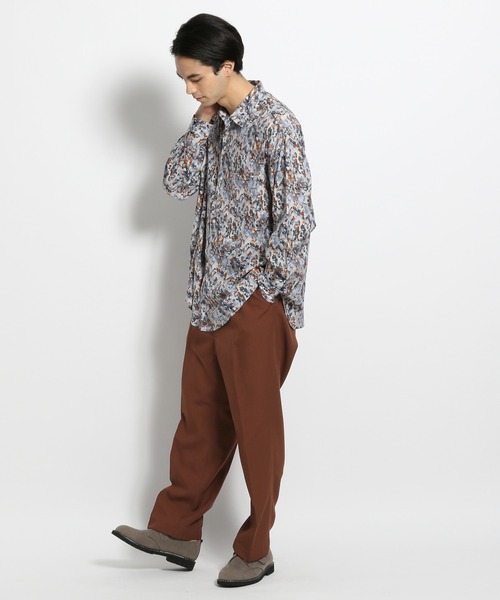 フラミングウェイ　ベタッチプリント908Tシャツ　インディゴsize2 インクジェットプリントTシャツ「O」ブラック XLsize | OVER STORE