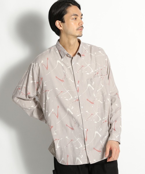フラミングウェイ　ベタッチプリント908Tシャツ　インディゴsize2 インクジェットプリントTシャツ「O」ブラック Lsize | OVER STORE