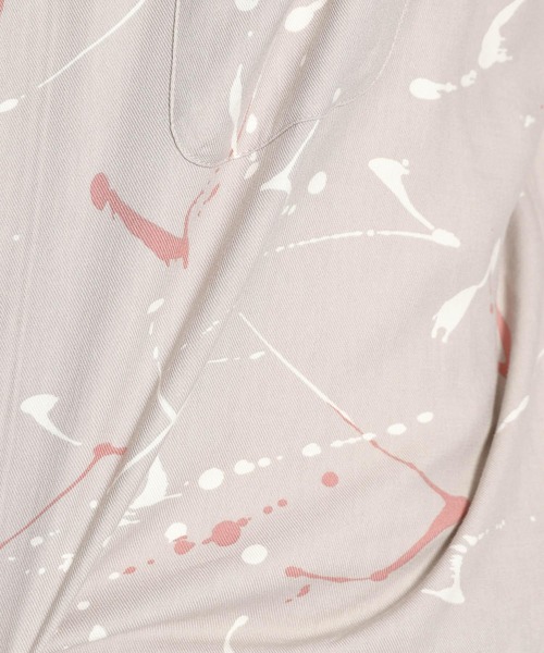 niko and...（ニコアンド）の「ペイントタッチプリントシャツ（シャツ/ブラウス・メンズ・ブルー/グリーン/スモーク・MEDIUM/LARGE）」の22枚目の写真