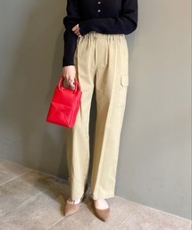 RIVE DROITE | リラクシーでありながらすっきりとした美シルエット　ドロストカーゴパンツ(カーゴパンツ)