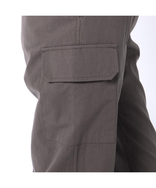 RIVE DROITE（リヴドロワ）の「《2サイズ展開》リラクシーでありながらすっきりとした美シルエット　ドロストカーゴパンツ（カーゴパンツ・レディース・ベージュ/チャコールグレー・38/36）」の12枚目の写真