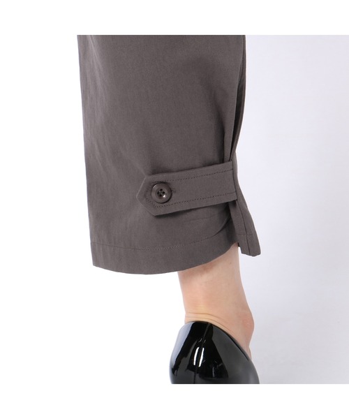 RIVE DROITE（リヴドロワ）の「《2サイズ展開》リラクシーでありながらすっきりとした美シルエット　ドロストカーゴパンツ（カーゴパンツ・レディース・ベージュ/チャコールグレー・38/36）」の15枚目の写真