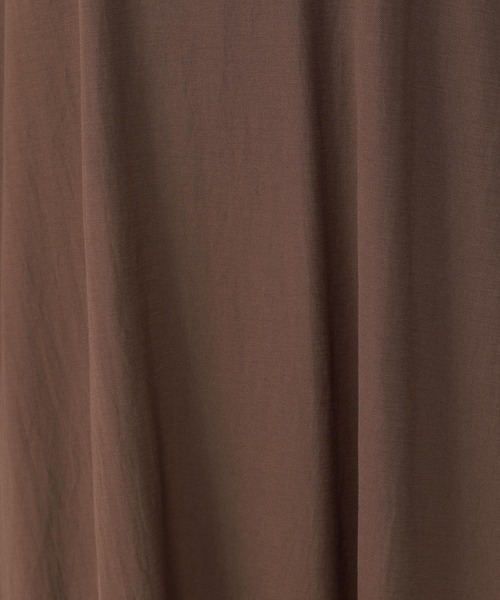 studio CLIP（スタディオクリップ）の「サラサラ快適カットワンピース（ワンピース・レディース・ブラック/ブラウン/レッド・FREE）」の16枚目の写真