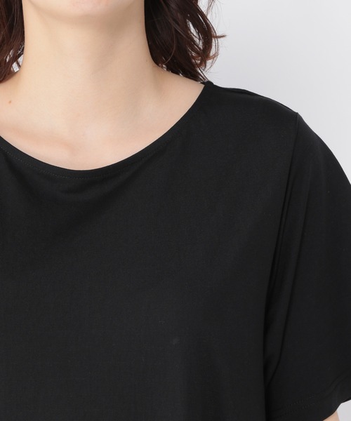 studio CLIP（スタディオクリップ）の「サラサラ快適カットワンピース（ワンピース・レディース・ブラック/ブラウン/レッド・FREE）」の17枚目の写真