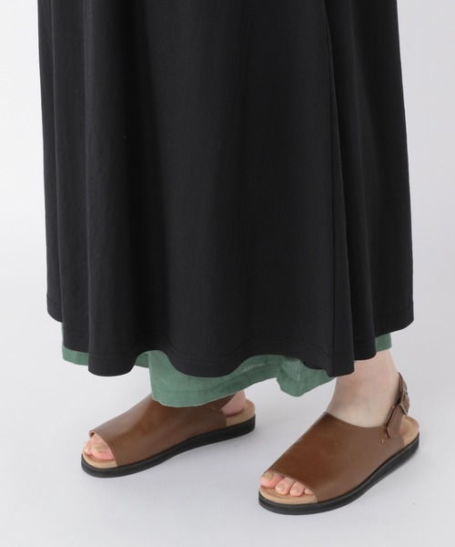 studio CLIP（スタディオクリップ）の「サラサラ快適カットワンピース（ワンピース・レディース・ブラック/ブラウン/レッド・FREE）」の13枚目の写真