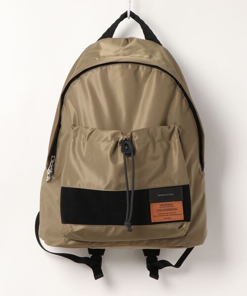 BEAMS DESIGN（ビームス デザイン）の「BEAMS DESIGN（ビームス デザイン）オニベジバックパック（バックパック/リュック・メンズ・ブラック/ネイビー/カーキ・FREE）」の3枚目の写真