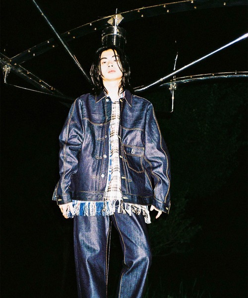 EFFECTEN エフェクテン / Funkston denim jacket (INDIGO)