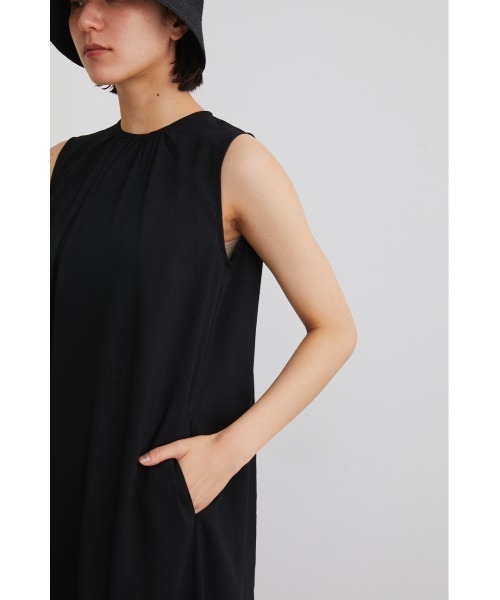 STYLEMIXER(スタイルミキサー)の「バックタックリラックスワンピース(ワンピース・レディース・ブラック/ブラウン/ブルー・FREE)」の10枚目の写真