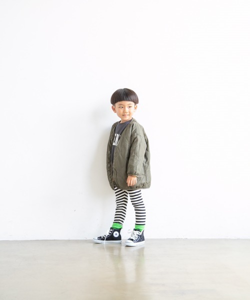 LOWRYS FARM(ローリーズファーム)の「3WAYモッズコート 959146(モッズコート・キッズ・ブラック/ベージュ/カーキ・110cm/120cm/130cm/140cm/150cm)」の9枚目の写真