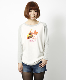 MILKFED. | BIG BB TEE CHERRY PIE　（ビッグベースボールティー/スイーツ/チェリーパイ）(Tシャツ/カットソー)