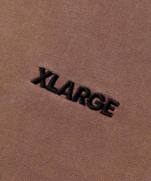 XLARGE（エクストララージ）の「PIGMENT CUT OFF PULLOVER HOODED SWEAT（パーカー・メンズ・ブラック/ブラウン/ブルー・M/S/L/XL）」の8枚目の写真