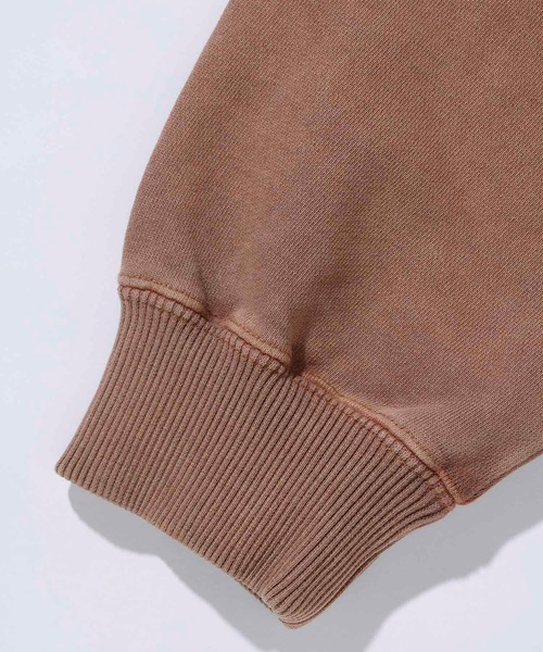 XLARGE（エクストララージ）の「PIGMENT CUT OFF PULLOVER HOODED SWEAT（パーカー・メンズ・ブラック/ブラウン/ブルー・M/S/L/XL）」の10枚目の写真