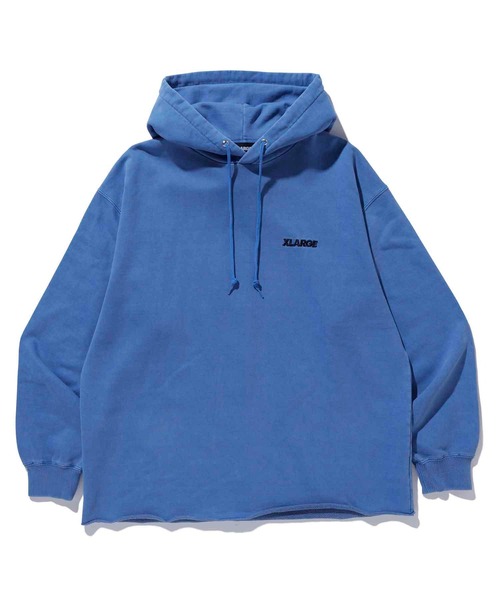 XLARGE（エクストララージ）の「PIGMENT CUT OFF PULLOVER HOODED SWEAT（パーカー・メンズ・ブラック/ブラウン/ブルー・M/S/L/XL）」の18枚目の写真