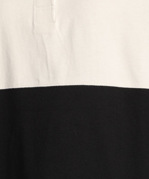 niko and...(ニコアンド)の「ラガーチュニックシャツプルオーバー(Tシャツ/カットソー・レディース・ブラック/グリーン/モカ・FREE)」の14枚目の写真