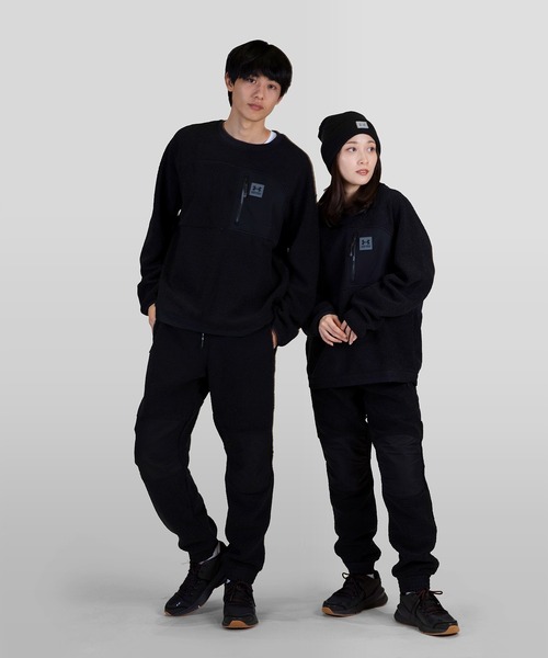 UNDER ARMOUR(アンダーアーマー)の「UA ミッション ブークレ クルー(トレーニング/メンズ)(その他アウター・メンズ・ブラック・XXL/XL/S/L/3XL/M)」の7枚目の写真