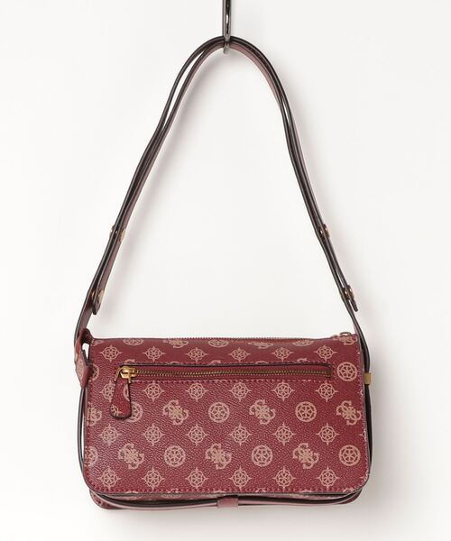 Guess(ゲス)の「HENSELY LOGO Top Zip Shoulder Bag(ショルダーバッグ・レディース・レッド・ONE SIZE)」の3枚目の写真