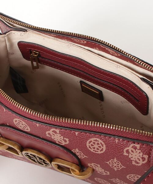 Guess(ゲス)の「HENSELY LOGO Top Zip Shoulder Bag(ショルダーバッグ・レディース・レッド・ONE SIZE)」の9枚目の写真