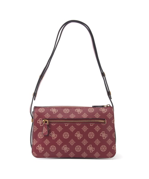 Guess(ゲス)の「HENSELY LOGO Top Zip Shoulder Bag(ショルダーバッグ・レディース・レッド・ONE SIZE)」の5枚目の写真