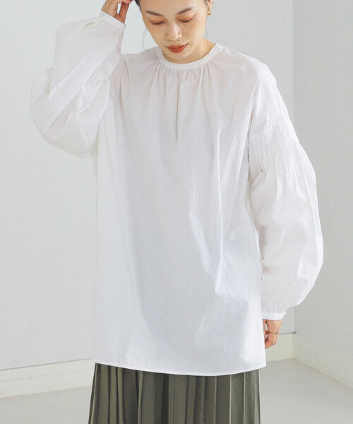 BEAMS HEART タックスリーブブラウス BEAMS HEART（ビームスハート）の「BEAMS HEART / タック