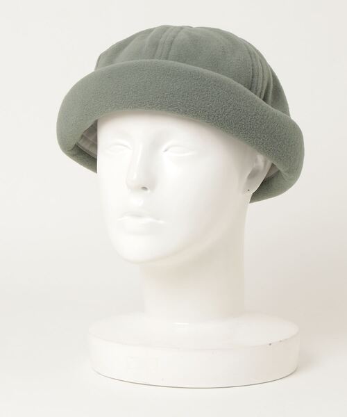 BURLAP OUTFITTER（バーラップアウトフィッター）の「FLEECE FISHERMAN CAP/フリースフィッシャーマン キャップ（キャップ・メンズ・ブラック/グレー系その他/ライトブラウン/モスグリーン/タン・ONE SIZE）」の3枚目の写真