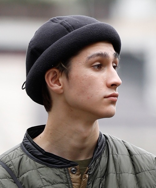 BURLAP OUTFITTER（バーラップアウトフィッター）の「FLEECE FISHERMAN CAP/フリースフィッシャーマン キャップ（キャップ・メンズ・ブラック/グレー系その他/ライトブラウン/モスグリーン/タン・ONE SIZE）」の2枚目の写真