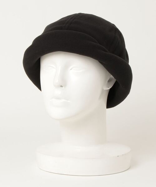 BURLAP OUTFITTER（バーラップアウトフィッター）の「FLEECE FISHERMAN CAP/フリースフィッシャーマン キャップ（キャップ・メンズ・ブラック/グレー系その他/ライトブラウン/モスグリーン/タン・ONE SIZE）」の9枚目の写真