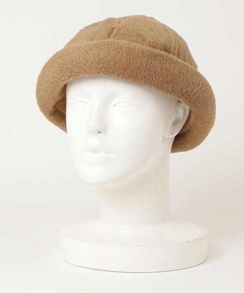 BURLAP OUTFITTER（バーラップアウトフィッター）の「FLEECE FISHERMAN CAP/フリースフィッシャーマン キャップ（キャップ・メンズ・ブラック/グレー系その他/ライトブラウン/モスグリーン/タン・ONE SIZE）」の10枚目の写真