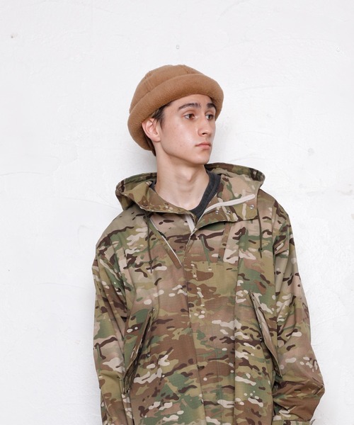 BURLAP OUTFITTER（バーラップアウトフィッター）の「FLEECE FISHERMAN CAP/フリースフィッシャーマン キャップ（キャップ・メンズ・ブラック/グレー系その他/ライトブラウン/モスグリーン/タン・ONE SIZE）」の14枚目の写真