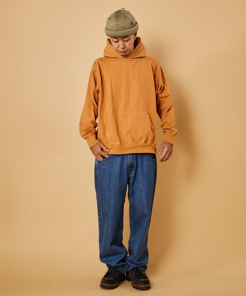 BURLAP OUTFITTER（バーラップアウトフィッター）の「FLEECE FISHERMAN CAP/フリースフィッシャーマン キャップ（キャップ・メンズ・ブラック/グレー系その他/ライトブラウン/モスグリーン/タン・ONE SIZE）」の22枚目の写真