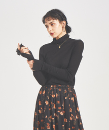 Rouge vif Anna | テレコメロータートルカットソー(Tシャツ/カットソー)