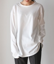 AKTE | ラウンドヘムカットソープルオーバー(Tシャツ/カットソー)