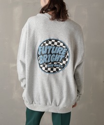 SPINNS | サークルロゴバックプリント裏起毛スウェット(スウェット)