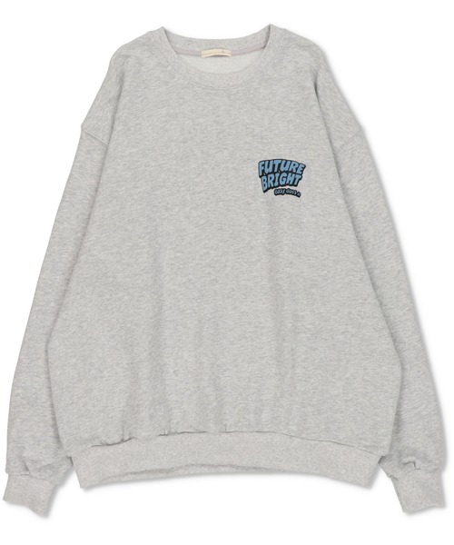 SPINNS（スピンズ）の「【ゆったりシルエット】サークルロゴバックプリントスウェット（スウェット・レディース・ブラック/スミクロ/ダークグリーン/オフホワイト/オートミール・ONESIZE）」の17枚目の写真