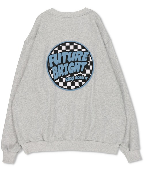 SPINNS（スピンズ）の「【ゆったりシルエット】サークルロゴバックプリントスウェット（スウェット・レディース・ブラック/スミクロ/ダークグリーン/オフホワイト/オートミール・ONESIZE）」の15枚目の写真